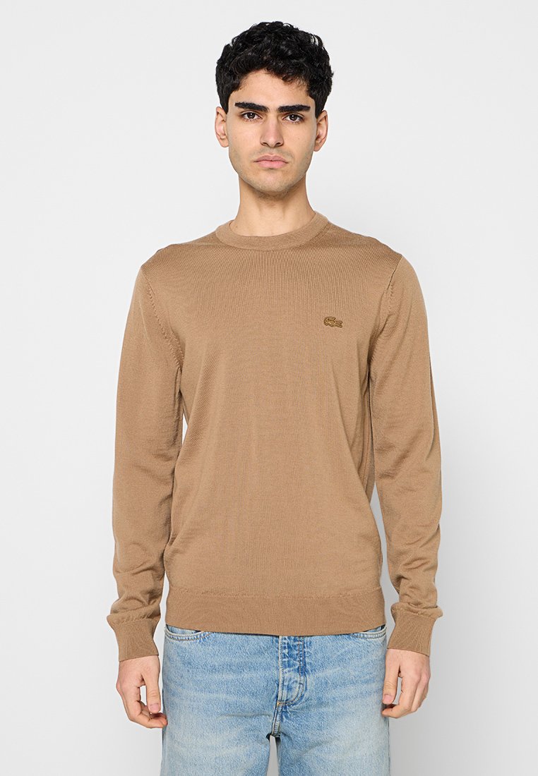 Lacoste Trui lichtbruin
