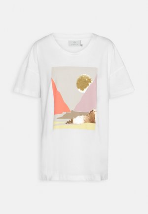 DREANA - T-shirts med print - optical white
