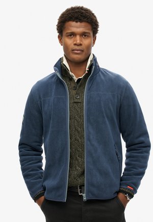 Superdry & Co ACTIVE FULL ZIP - Fleecejacke - lauren navy
