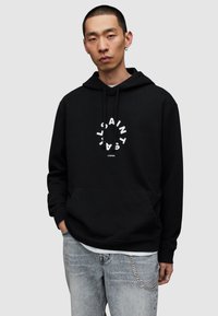 AllSaints TIERRA - Felpa con cappuccio - black