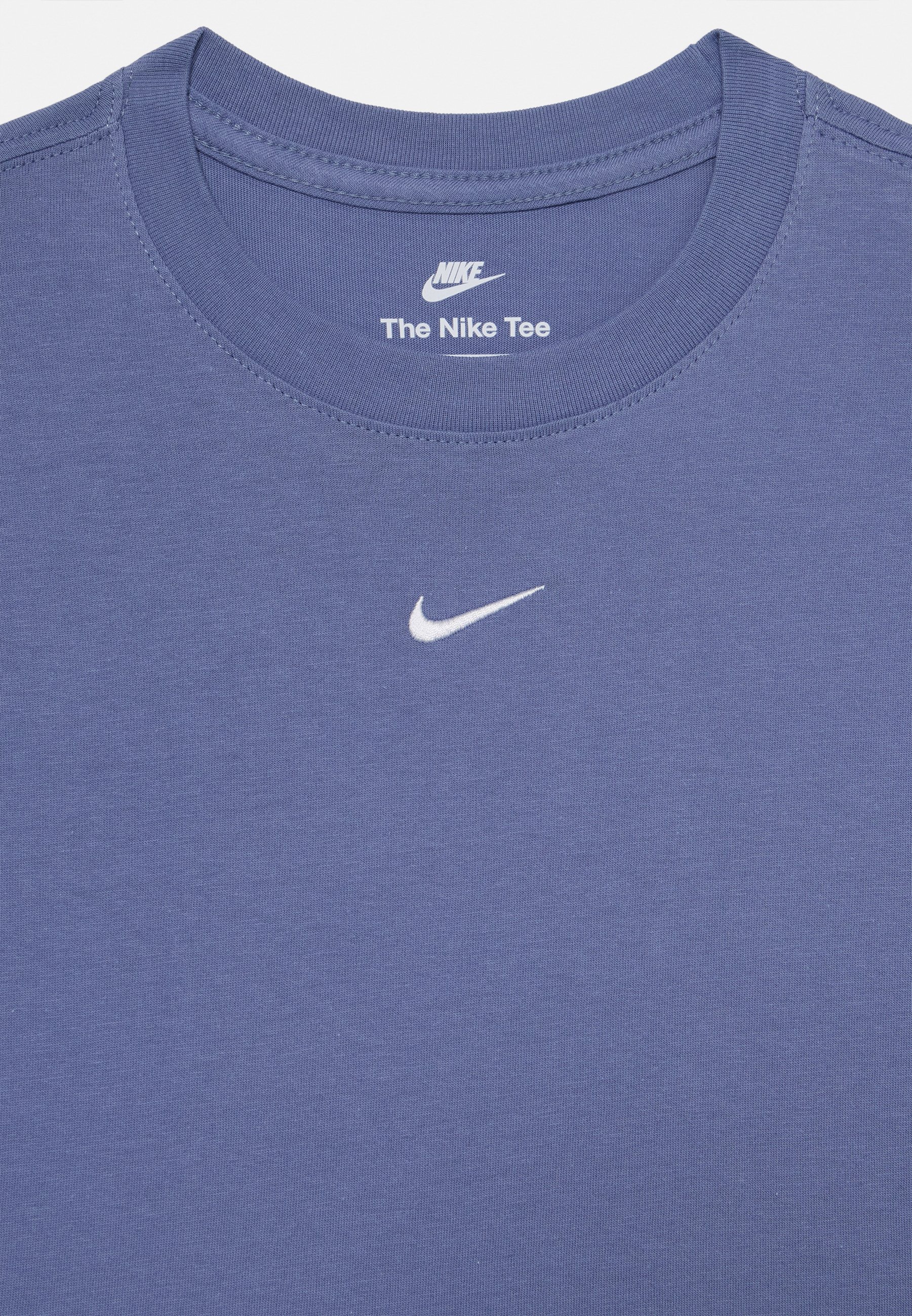 indigo blue nike shirt