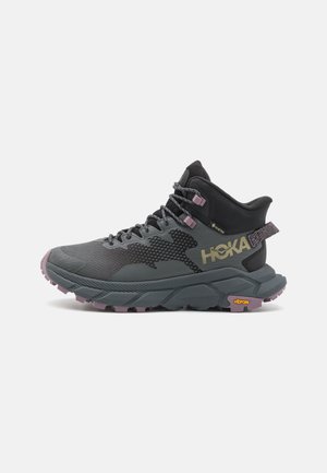 HOKA TRAIL CODE GTX - Sapatos de caminhada - black/castlerock