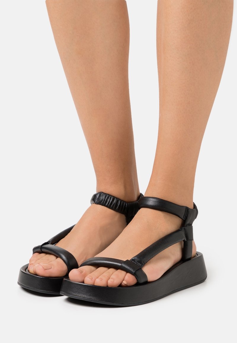 Ash Platform sandals - black