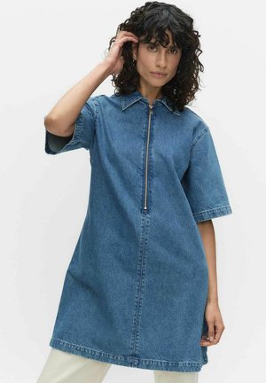 MOA - Jeansklänning - mid blue wash