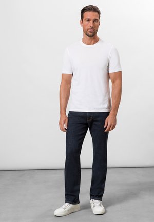 Straight leg jeans - dark blue stonewash