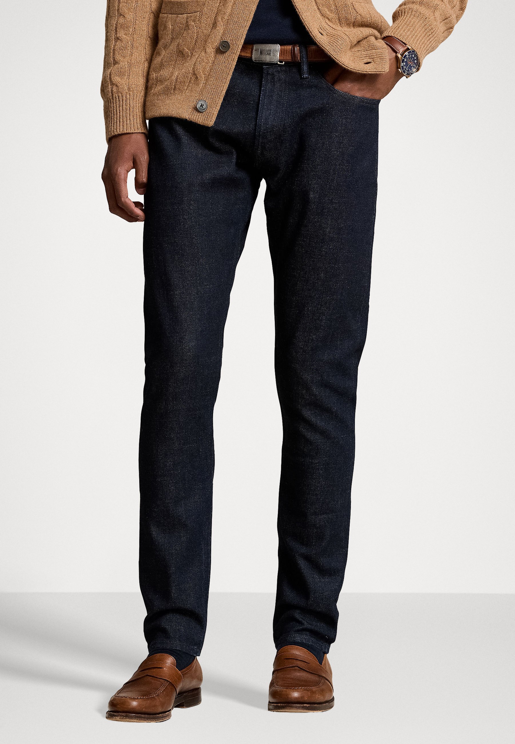 Polo Ralph Lauren PARKSIDE ACTIVE TAPER SELVEDGE JEAN - Straight 