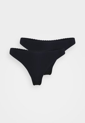 ONLGABRIELLE THONG 2 PACK  - Thong - black