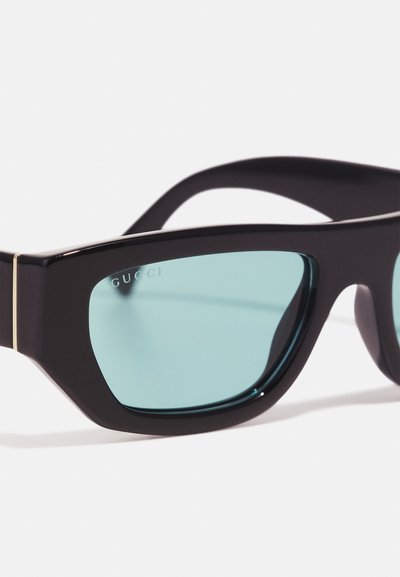 Gucci Lunettes de soleil - black-black-green
