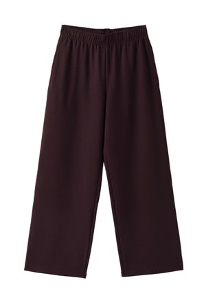 Stradivarius, WIDE-LEG JOGGER TROUSERS 04600820 - Pantalon de survêtement - dark purple