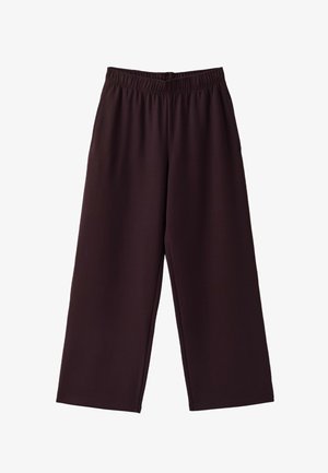 Stradivarius, WIDE-LEG JOGGER TROUSERS 04600820 - Pantalon de survêtement - dark purple