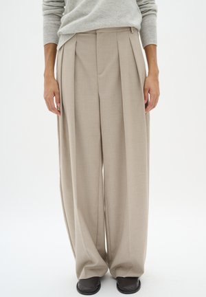 UMALI - Pantaloni - tannin melange