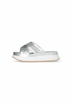 LIU JO Heeled mules - silver