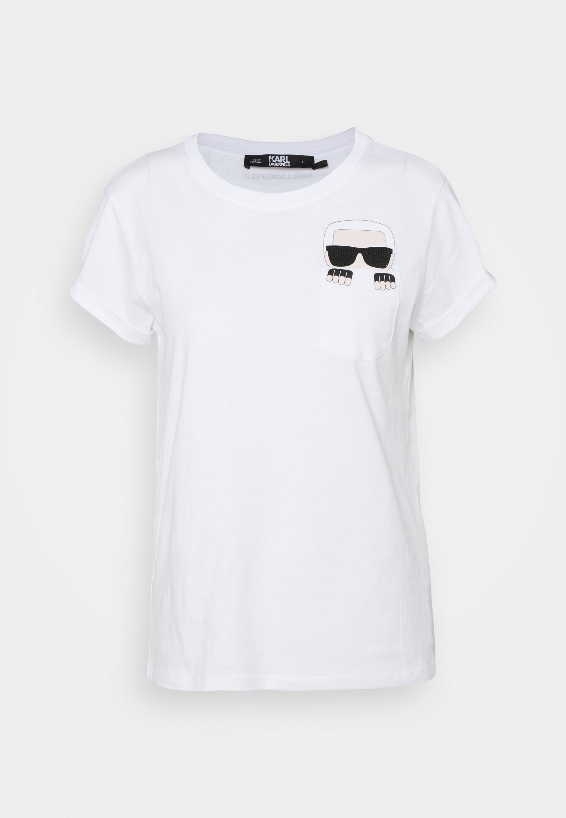Damen IKONIK KARL POCKET TEE - T-Shirt print Damen IKONIK KARL POCKET TEE - T-Shirt print
