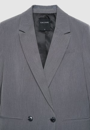 Calliope, GIACCA TINTA UNITA - Blazer - grigio fumo melange