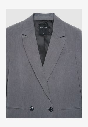 Calliope, GIACCA TINTA UNITA - Blazer - grigio fumo melange