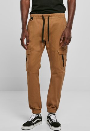 Southpole ZIPPER D-RING - Cargohose - chestnut