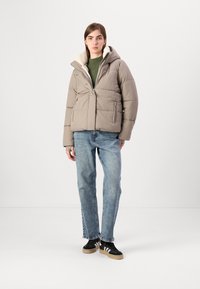 Hollister Co. ALL WEATHER PUFFER - Winter jacket - driftwood