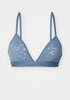 UNLINED TRIANGLE ULTRA SOFT LACE - Trojúhelníková podprsenka - blue
