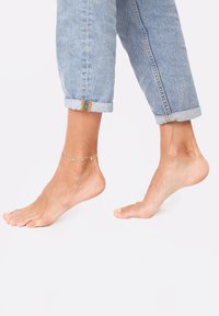 Elli BASIC COIN MINIMAL - Cavigliera - silberfarben