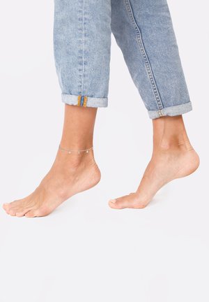 Elli BASIC COIN MINIMAL - Cavigliera - silberfarben