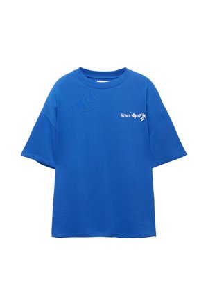 MATISSE - Nyomott mintás póló - blue