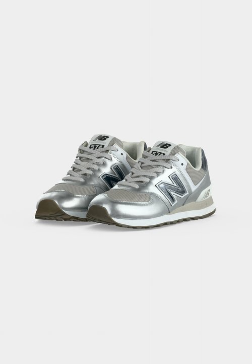 New Balance W574 - Trainers - silver-coloured metallic/white — foto 3