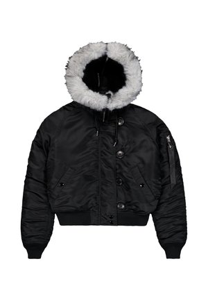 Alpha Industries, ALPHA INDUSTRIES WOMEN - COLD WEATHER JACKETS N-2B CROPPED W - Chaqueta de invierno - black