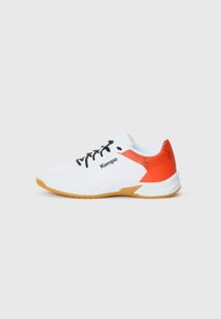 Unselected, white/red