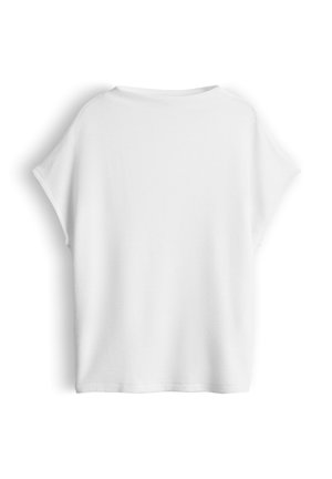 someday., RELAXED RIB STRUCTURE - T-shirt basique - milk