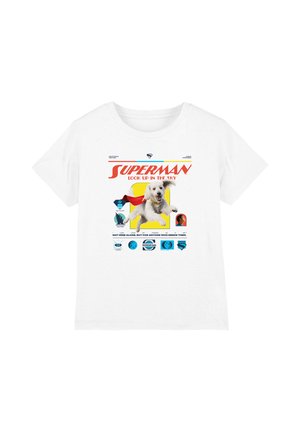 Warner Brothers, SUPERMAN 2025 KRYPTO COMIC UNISEX - Print T-shirt - white