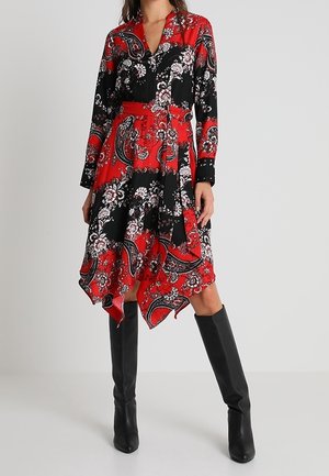 Vestido camisero - red