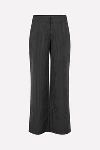 KRYPTON PANTS - Trousers - black/white
