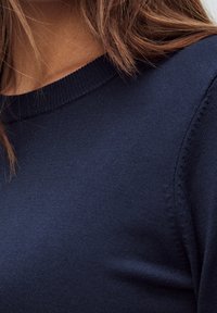 STOCKH LM Stickad tröja - blue