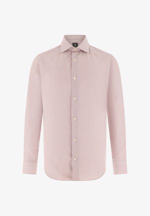 Boggi Milano, ULTIMATE NON IRON REGULAR FIT STRIPED - Camisa elegante - burgundy