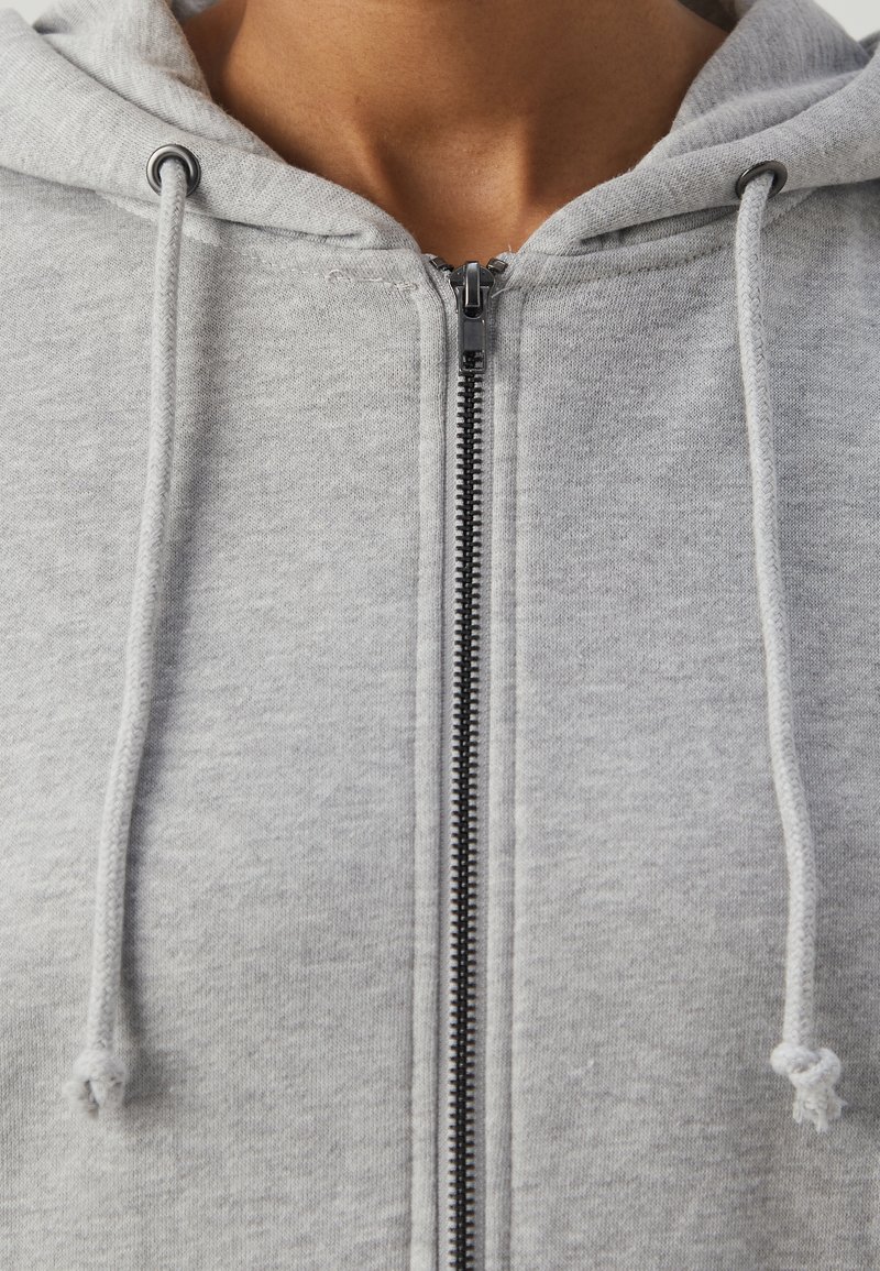 Even&Odd Sweatjacke - mottled light grey/hellgrau-meliert - Zalando.de
