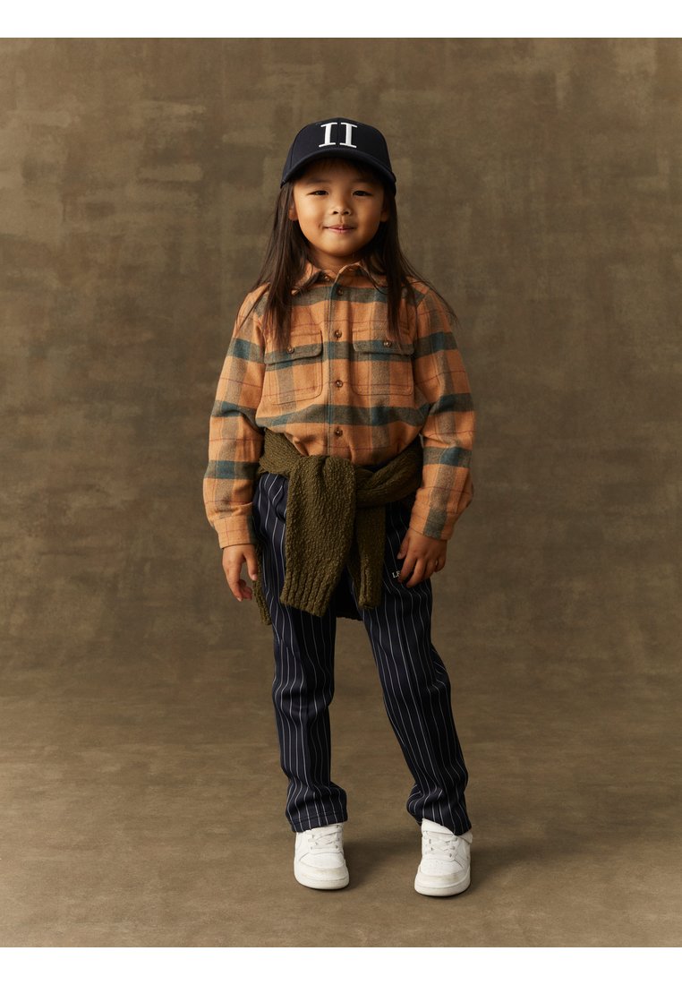 Les Deux LENNON - Marškiniai - tobacco brown/pine green