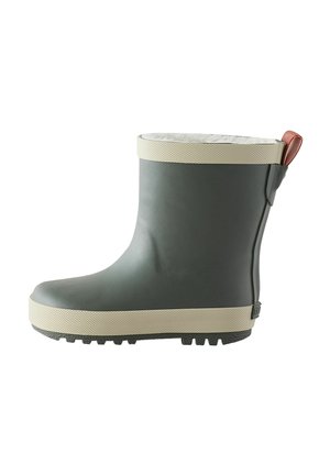 Next, WARM LINED RUBBER WELLIES - Gumáky - green khaki
