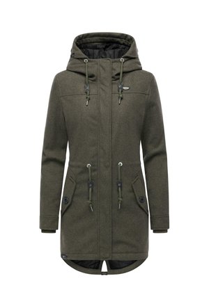 ELLBA - Vinterkappa /-rock - dark olive