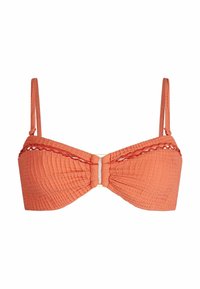 Mint Velvet NON PAD  - REGULAR FIT - Bikini pezzo sopra - terracotta pink