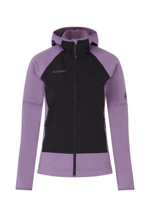 Mammut, MAMMUT MASSONE ML HOODED JACKET WOMEN - Outdoorjacke - paloja-black