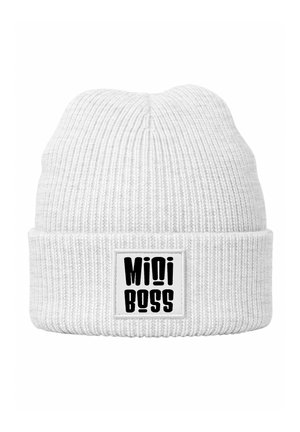 MINI BOSS AUFDRUCK GRAFIK - Beanie - grau