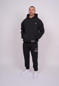 Smilodox CASUAL PRINT RAYK - Sudadera - grau melange