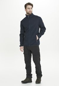 Whistler SAMPTON - Fleecejacka - navy blazer
