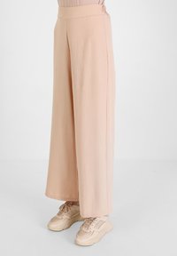 Modanisa SET CREW NECK - REFKA - Bukser - beige