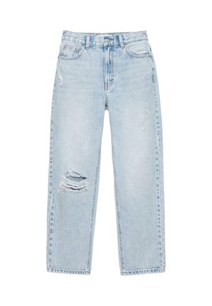 RIPPED  - Mom jeans - light blue