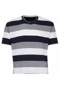 Götzburg V-AUSSCHNITT - Nachtwäsche Set - navy gestreift