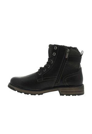 Lace-up ankle boots - noires