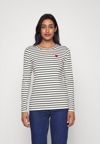 Kaffe LIDDY - Camisola de manga comprida - chalk/black