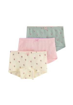Lindex, LINDEX 3-PACK BOXER BRIEFS LINDEX - Alushousut - light dusty green