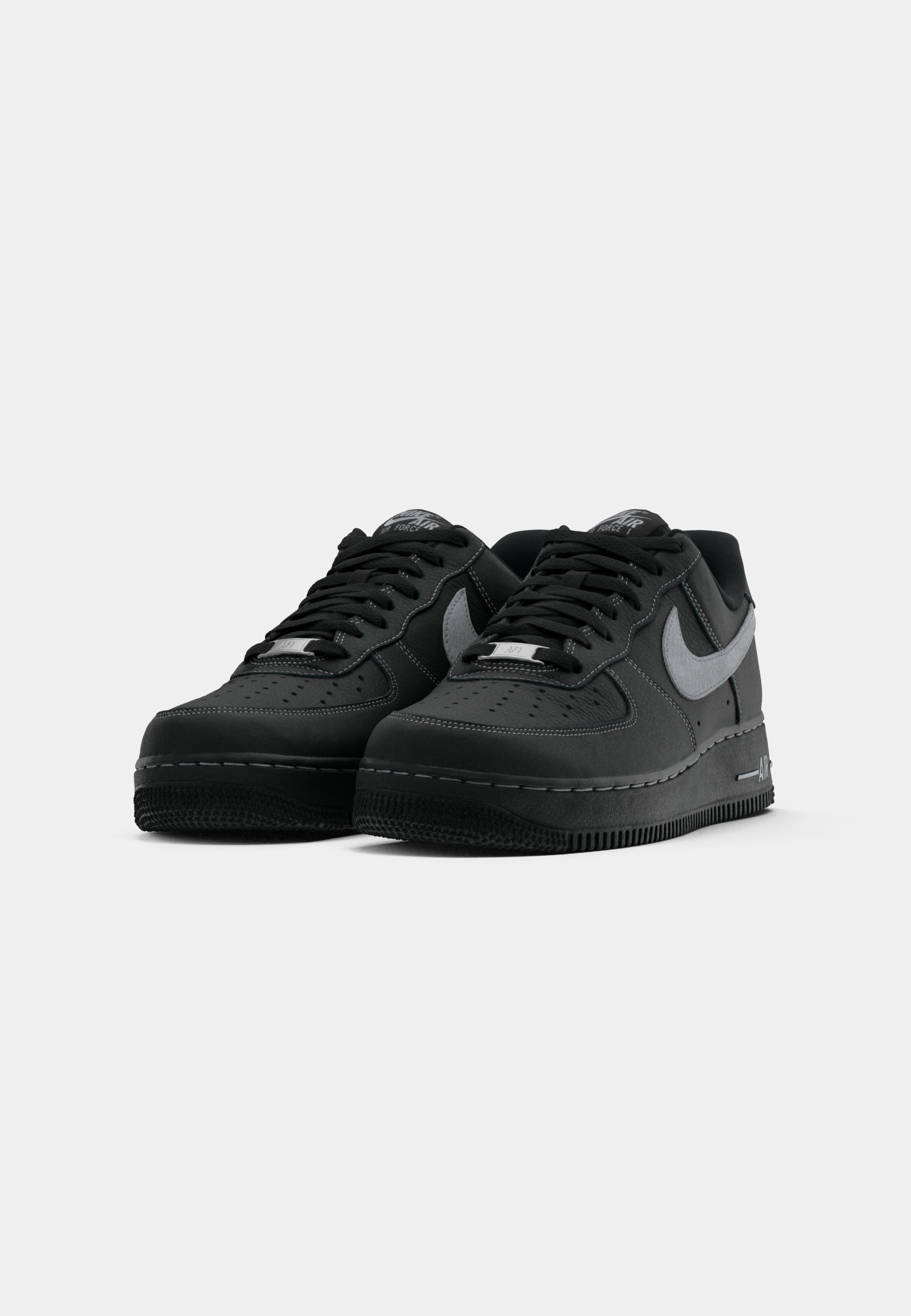 nike air force 1 wolf grey black